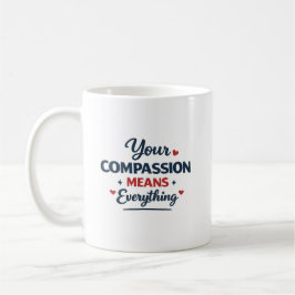 Personalized Doctor Gift | Compassion Matters コーヒーマグカップ