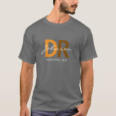 Personalized Doctor T-Shirt | Custom Graduation  Tシャツ (正面)