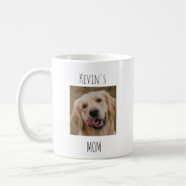 Personalized Dog Mom 2 Photo Mug | Custom Gift コーヒーマグカップ