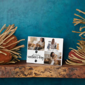 Personalized Dog Mom Custom Name | Happy Mother’s  フォトプラーク (側面)