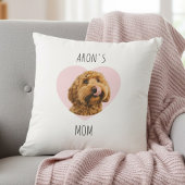Personalized Dog Mom | Custom Pet Photo クッション