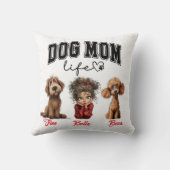 Personalized Dog Mom – Happy Mother’s Day クッション (裏面)