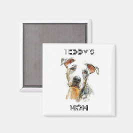 Personalized Dog Mom Magnet | Custom Gift マグネット