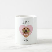 Personalized Dog Mom Mug with Photo | Custom Pet コーヒーマグカップ (中央)