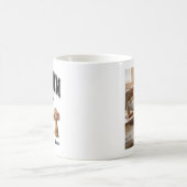 Personalized Dog Mom photo – Happy Mother’s Day コーヒーマグカップ (中央)