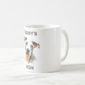 Personalized Dog Mom Photo Mug | Custom Gift コーヒーマグカップ (正面右)