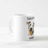 Personalized Dog Mom Photo Mug | Custom Gift コーヒーマグカップ (正面左)