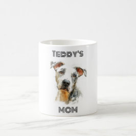 Personalized Dog Mom Photo Mug | Custom Gift コーヒーマグカップ