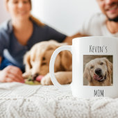 Personalized Dog Mom Photo Mug | Custom Gift コーヒーマグカップ