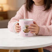 Personalized Dog Mom Photo Mug | Custom Gift コーヒーマグカップ