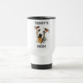 Personalized Dog Mom Travel Mug | Custom Gift トラベルマグ (中央)