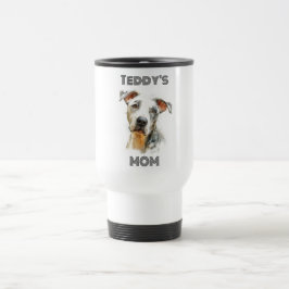 Personalized Dog Mom Travel Mug | Custom Gift トラベルマグ