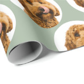 Personalized Dog Photo ラッピングペーパー (ロールコーナー)
