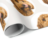 Personalized Dog Photo  ラッピングペーパー (ロールコーナー)