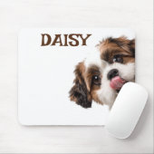 Personalized Dog Photo & Name Mouse Pad マウスパッド (マウス)