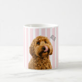 Personalized Dog Photo Pet Lover Gift コーヒーマグカップ (中央)