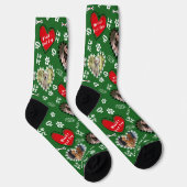 Personalized Dog Photo Socks | Custom Dog Socks ソックス (右)