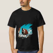 Personalized Dog Photo T-Shirt Tシャツ (正面)