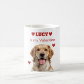 Personalized Dog Photo Valentine’s Day Mug モーフィングマグカップ (中央)