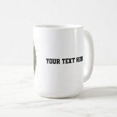 Personalized Dog Photo with Text | Custom Gift コーヒーマグカップ (正面右)