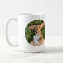 Personalized Dog Photo with Text | Custom Gift コーヒーマグカップ