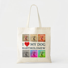 Personalized Dog Pop Art Pet Lover Gift トートバッグ