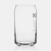 Personalized Dog Sitter Pet Sitter Funny Gifts ガラス缶 (右)