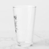 Personalized Dog Sitter Pet Sitter Funny Gifts タンブラーグラス (左)