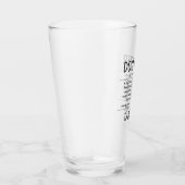 Personalized Dog Sitter Pet Sitter Funny Gifts タンブラーグラス (右)