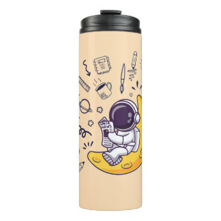 Personalized Doodle Space Planets Back to School タンブラー