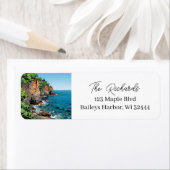 Personalized Door County Wisconsin  ラベル (インサイチュ)