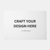 Personalized Door Mat with Name, Text, or Design ドアマット (正面)