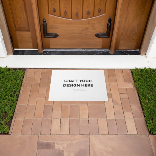 Personalized Door Mat with Name, Text, or Design ドアマット (室外)
