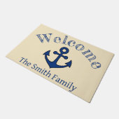 Personalized doormat ドアマット (アングル)