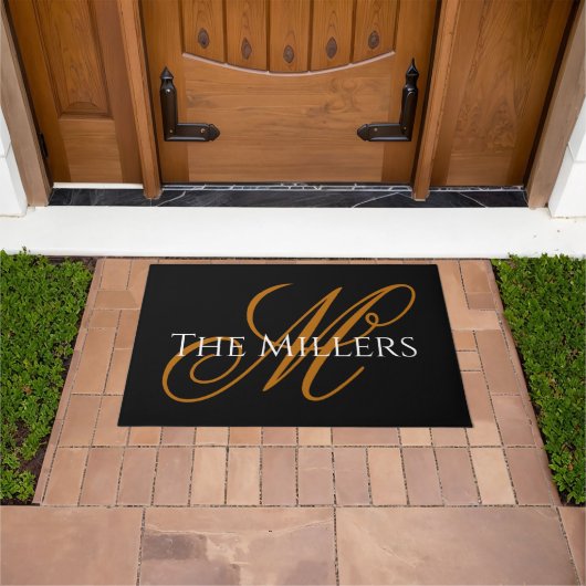 Personalized doormat personalized ドアマット (室外)