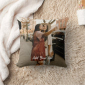 Personalized Double-Sided Two Photos クッション (ブランケット)