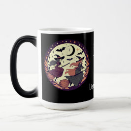 Personalized Double Trouble Halloween  モーフィングマグカップ
