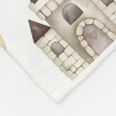 Personalized Dragon Baby Blanket with Name フリースブランケット (角)