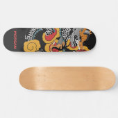 Personalized Dragon Skateboard スケートボード (横)