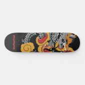 Personalized Dragon Skateboard スケートボード (横)