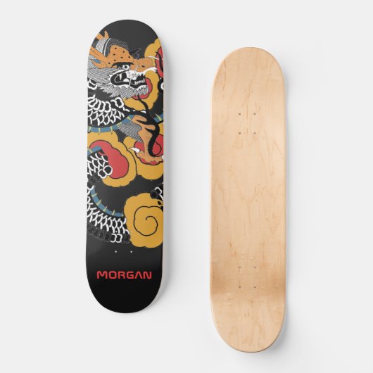 Personalized Dragon Skateboard スケートボード (正面)