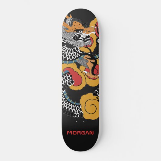 Personalized Dragon Skateboard スケートボード (正面)