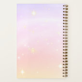 Personalized Dream Journal Notebook Soft Pastel ノートブック (裏面)
