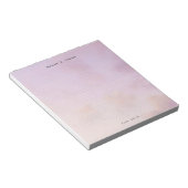 Personalized dreamy clouds, pastel aesthetic Grid ノートパッド (アングル)