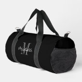 Personalized duffle bag with elegant monogram ダッフルバッグ (右コーナー)
