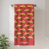 Personalized Dump Truck Kids バスタオル