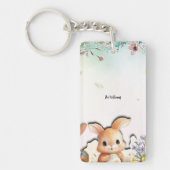 Personalized Easter Acrylic Keychain Double Sided キーホルダー (正面)