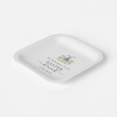 Personalized Easter Brunch and Egg Hunt  ペーパープレート (傾斜あり)