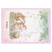 Personalized Easter Brunch  Tablecloth テーブルクロス (正面(横))