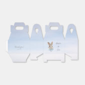 Personalized Easter Bunny Favour Box フェイバーボックス (折り畳みなし)